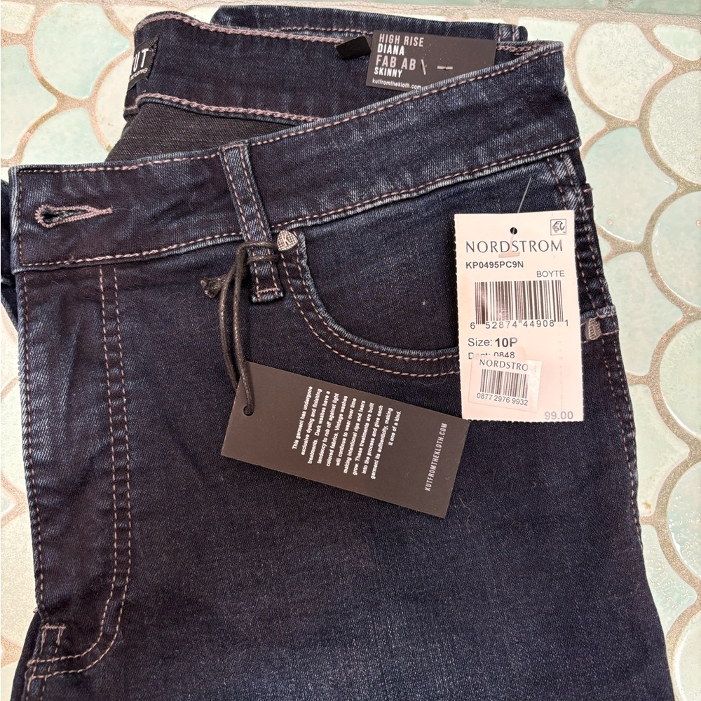 NWT Kut from the Kloth high rise Diana jeans 10P